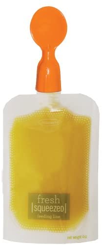 Infantino Feeding Set Reusable Pouch and Spoon