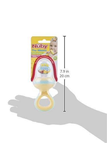 Nuby Nibbler with Travel Cover, Colors May Vary