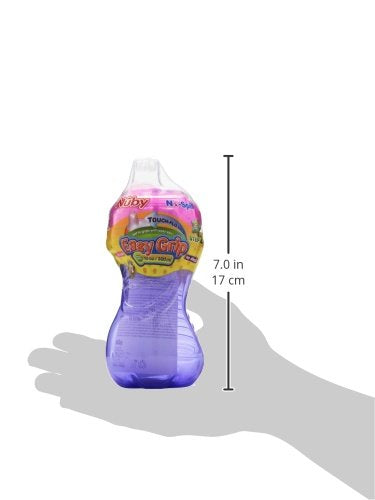 Nuby No-Spill Easy Grip Cup, 10 Ounce