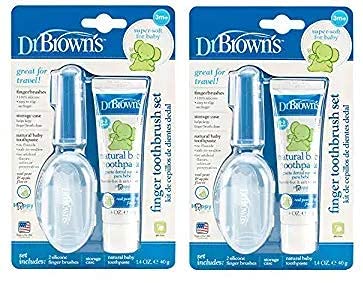 Dr. Brown's Finger Toothbrush Set