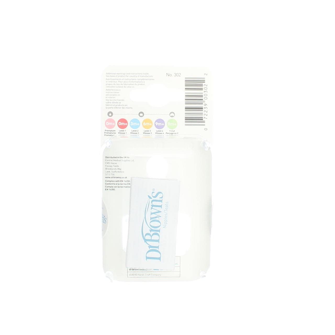 Dr. Browns Unisex Baby Natural Flow Level One Standard Nipple