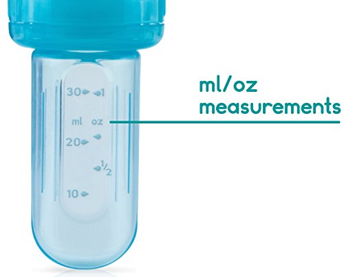 Nuby EZ Squee-Z Silicone Self Feeding Baby Food Dispenser