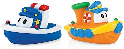 Nuby Tub Tugs Floating Bath Boats - 2 Pack…