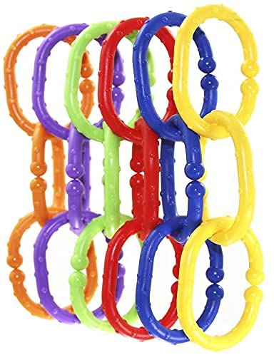 Nuby Linkables Baby Teething Toys (32 Pack)