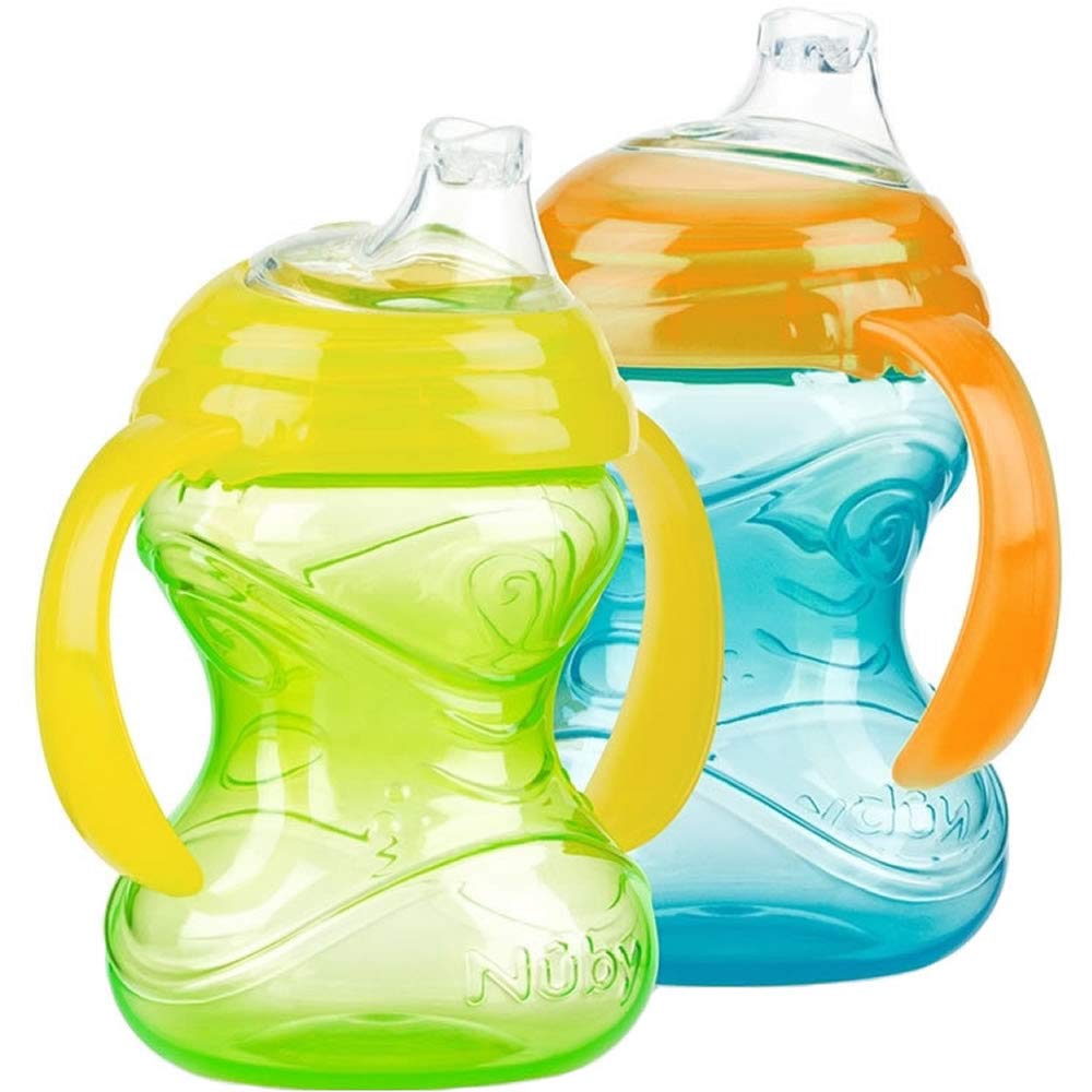 Nuby No Spill Clik-It Cup, 4 Months Plus
