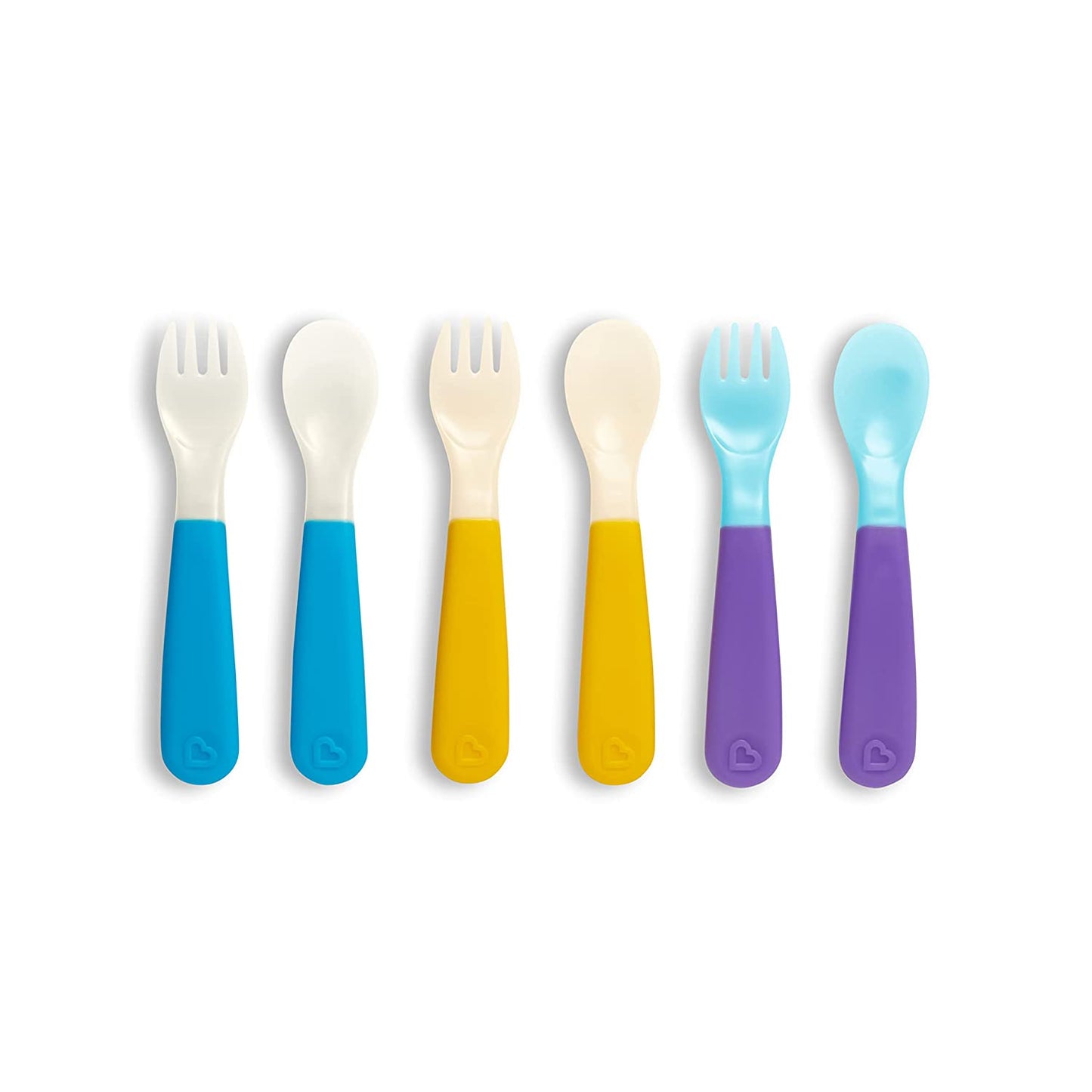 Munchkin ColorReveal Color Changing Toddler Forks & Spoons