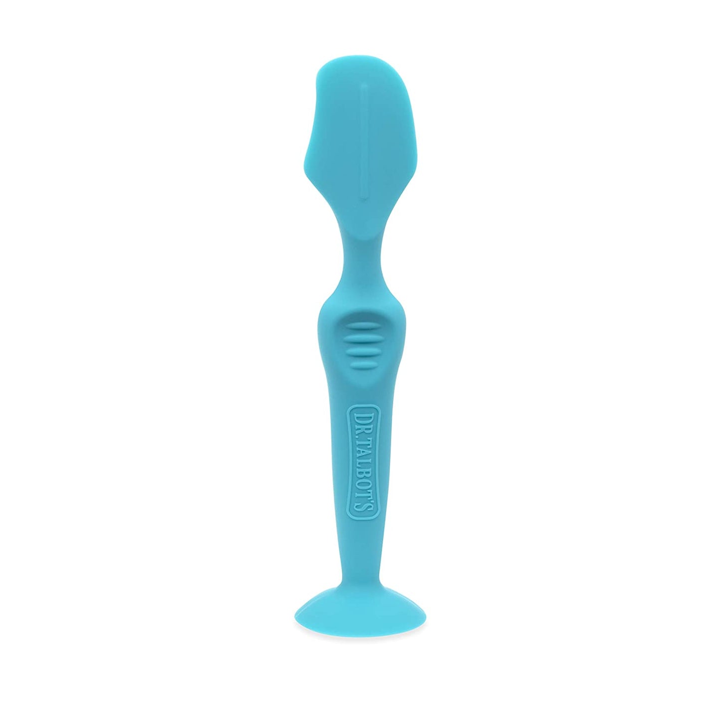 Nuby Silicone Diaper Cream Brush with Suction Base, Aqua