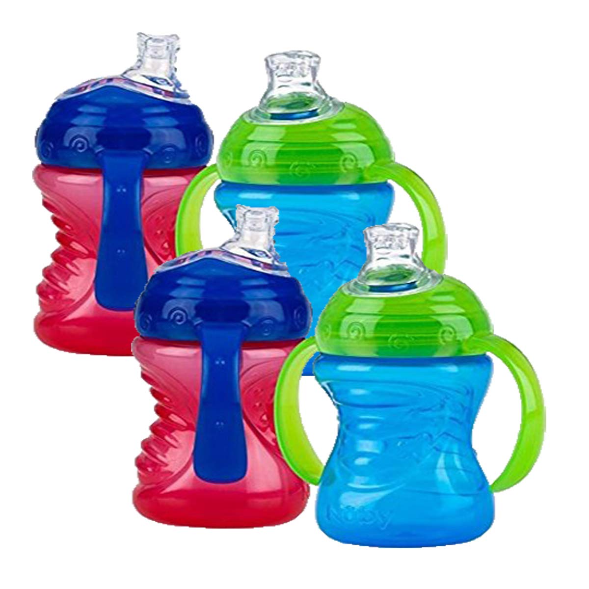 Nuby Two-Handle No-Spill Super Spout Grip N' Sip Cu