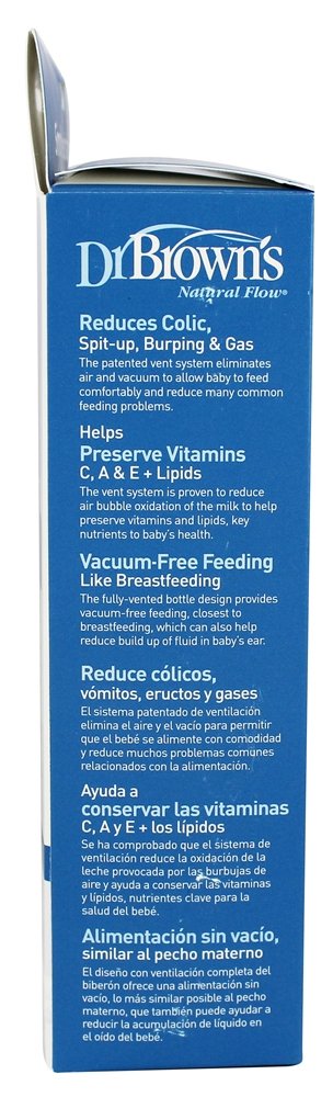 Dr. Brown's Natural Flow Standard Polypropylene Bottle (4 oz) - 3 Pack