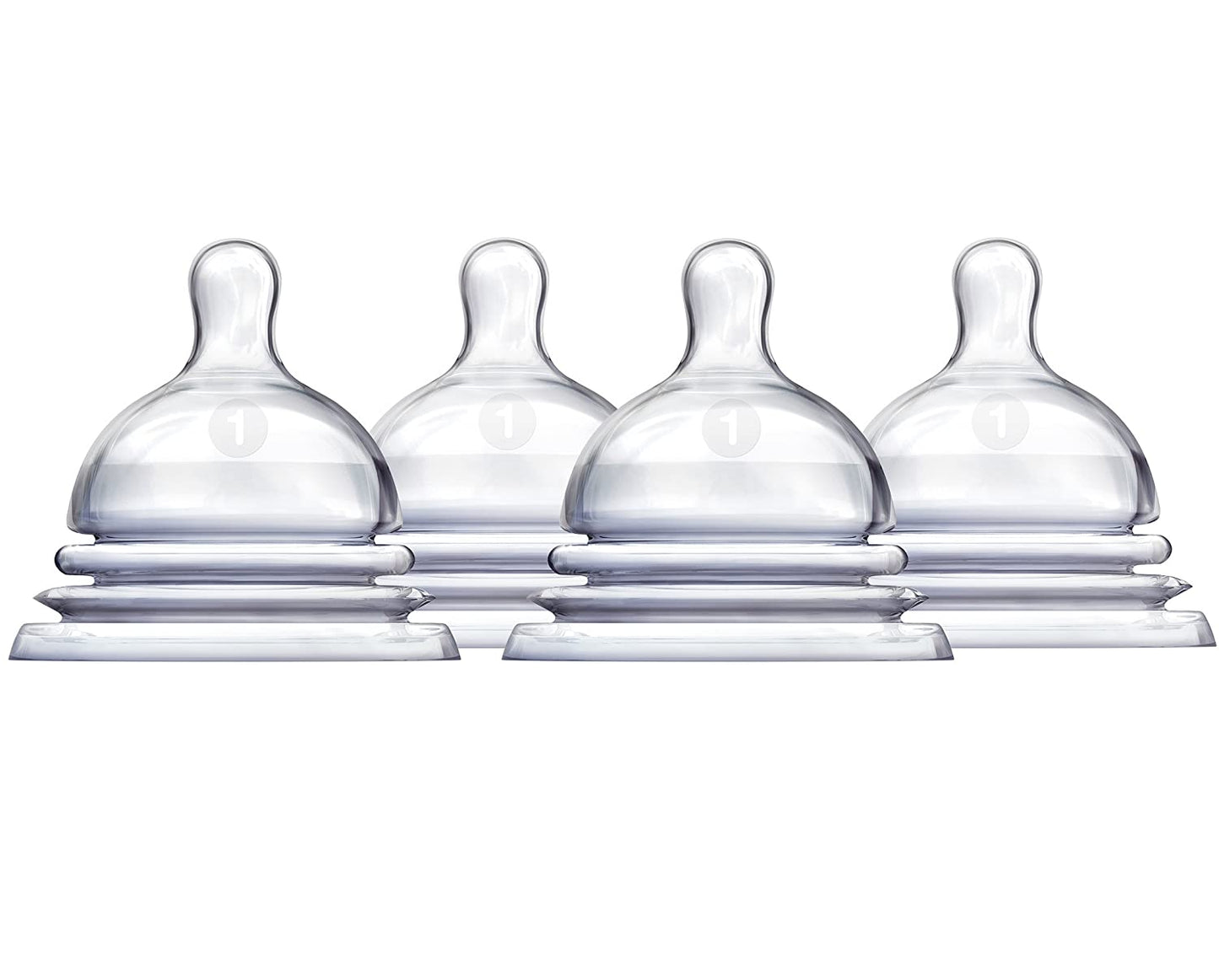 Munchkin Latch Nipple, 6 Plus Months, 4 Count