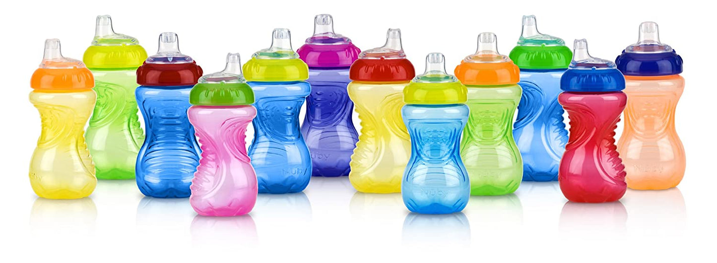 Nuby No Spill Easy Grip Trainer Cup 10 oz