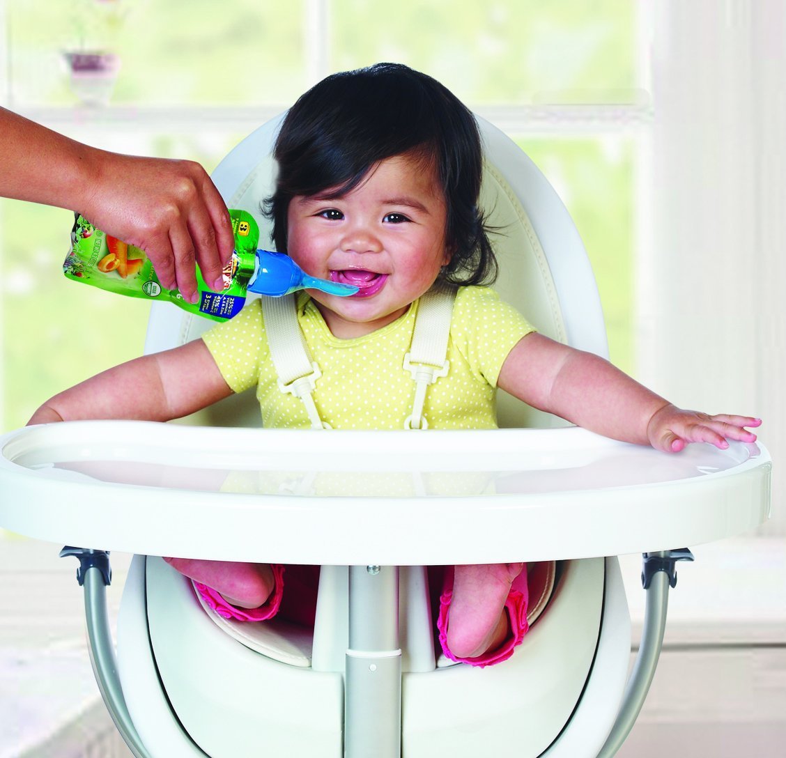 Munchkin Click Lock Food Pouch Spoon Tips - 2 Ea colors may vary