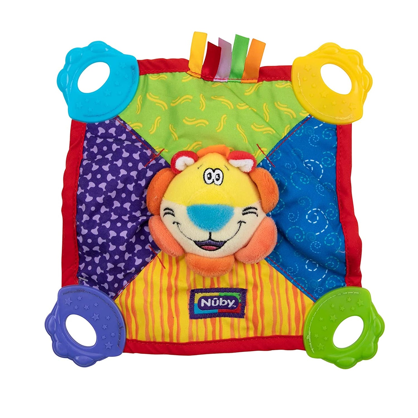 Nuby Teething Blankie, Monkey