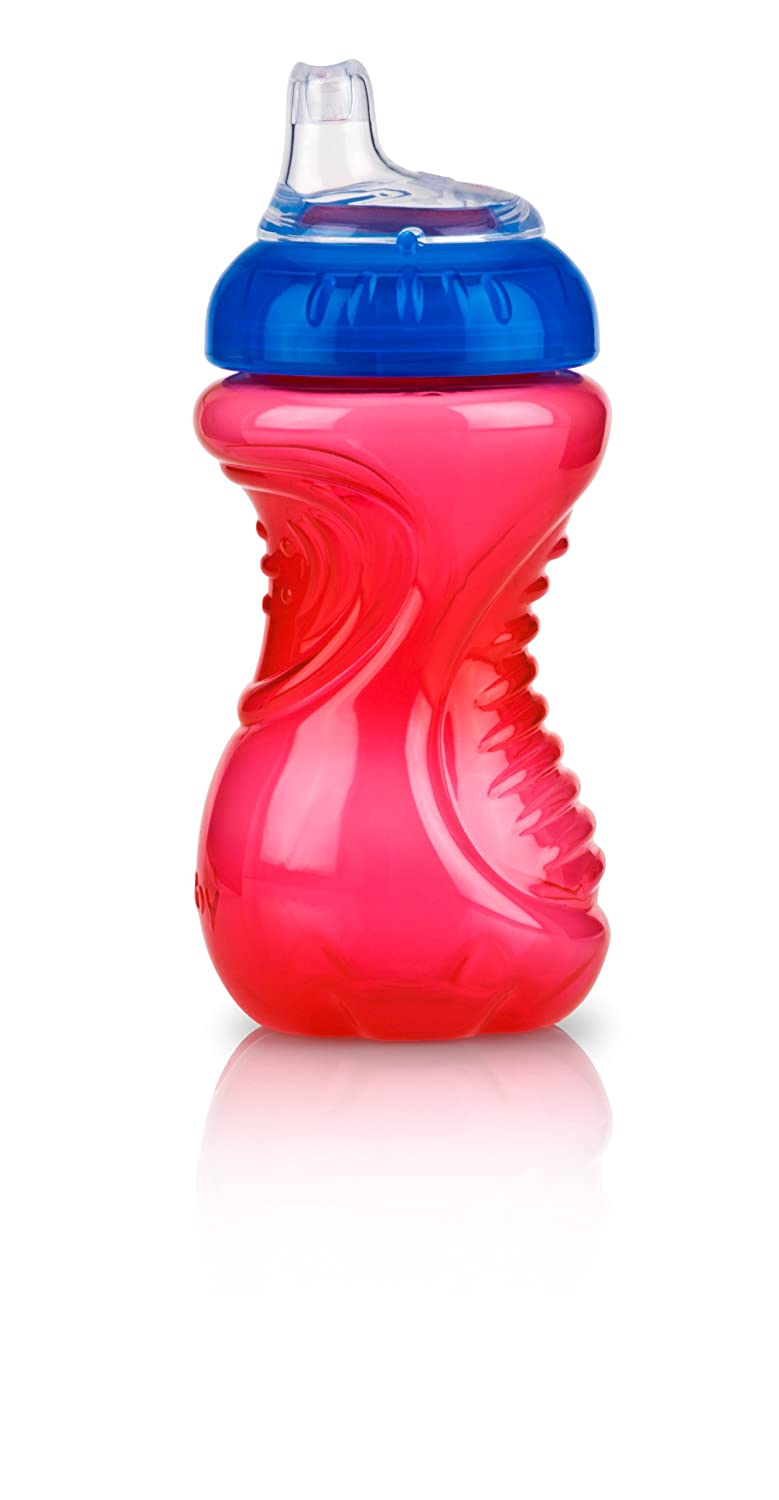 Nuby No-Spill Easy Grip Cup, 10 Ounce