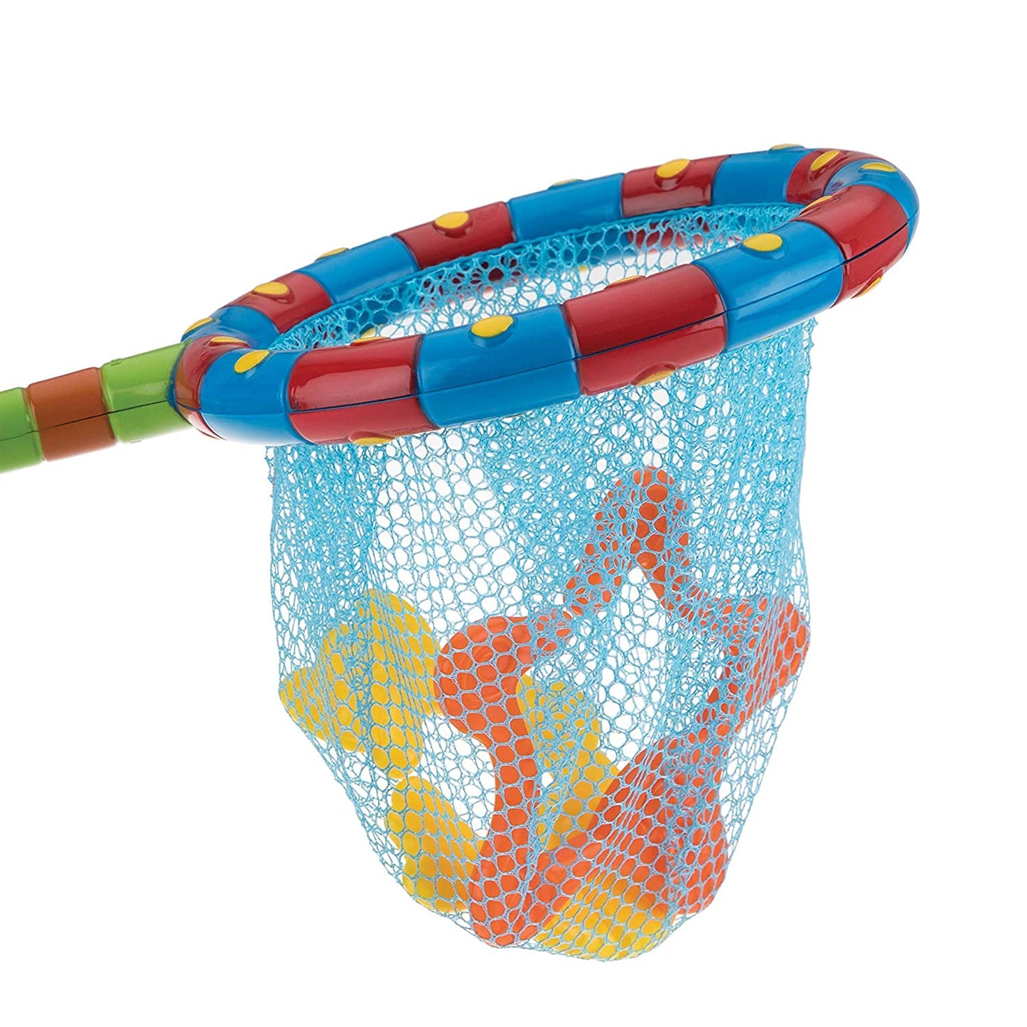 Nuby Splash n' Catch Bath Time Fishing Set, Includes Four Link Toys, 5"