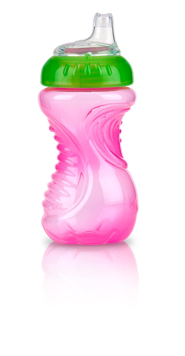 Nuby No-Spill Easy Grip Cup, 10 Ounce