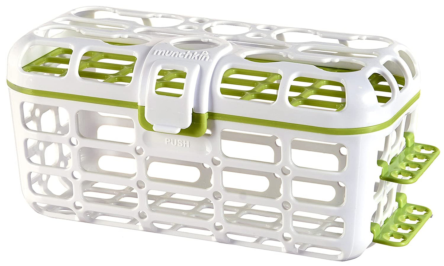 Munchkin High Capacity Dishwasher Basket, Green