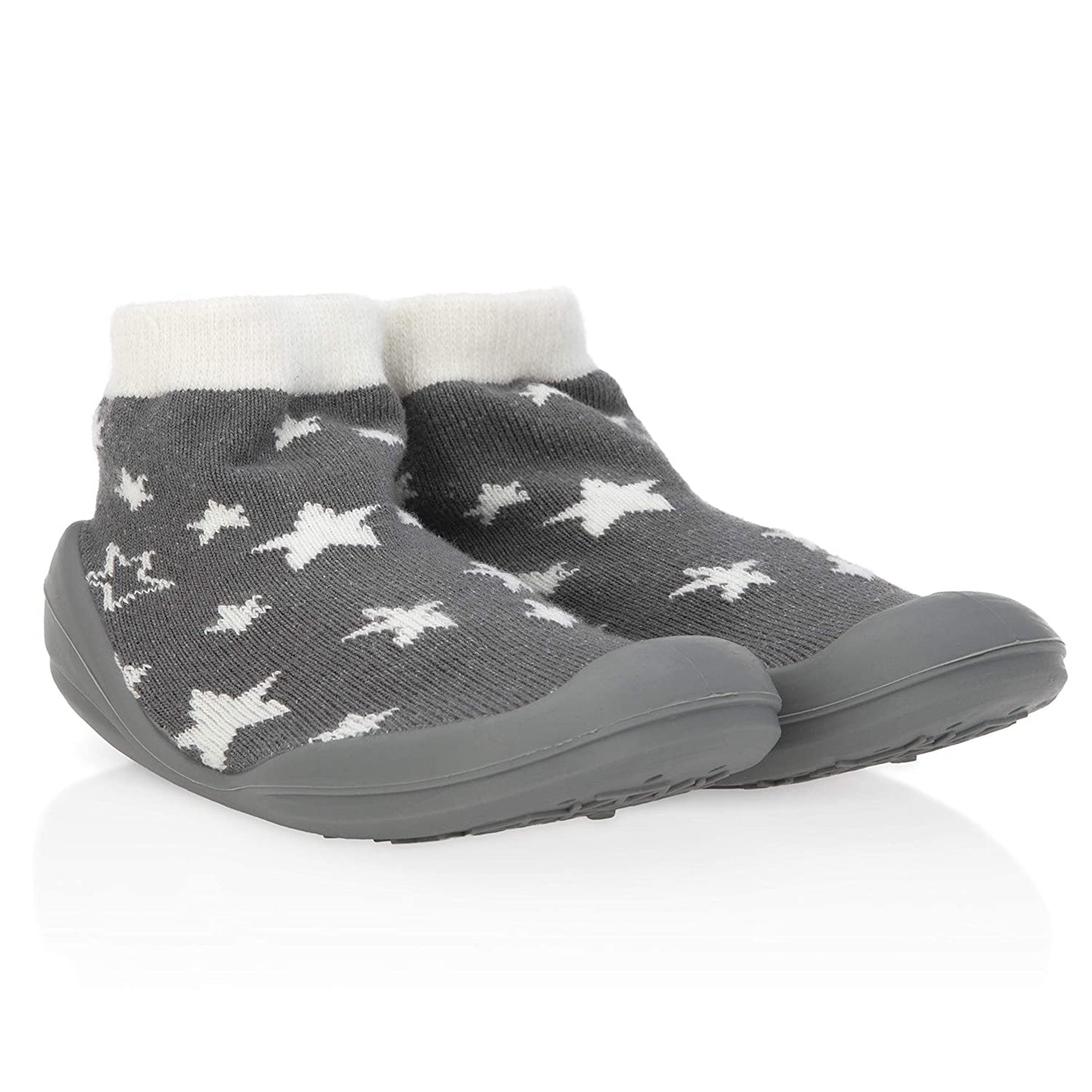 Nuby Snekz Comfortable Rubber Sole Sock Shoes for First Steps