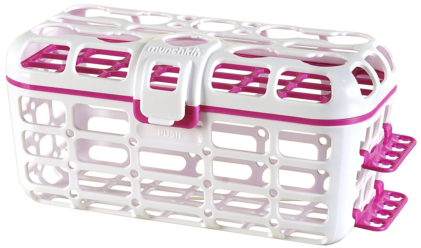 Munchkin High Capacity Dishwasher Basket, Green