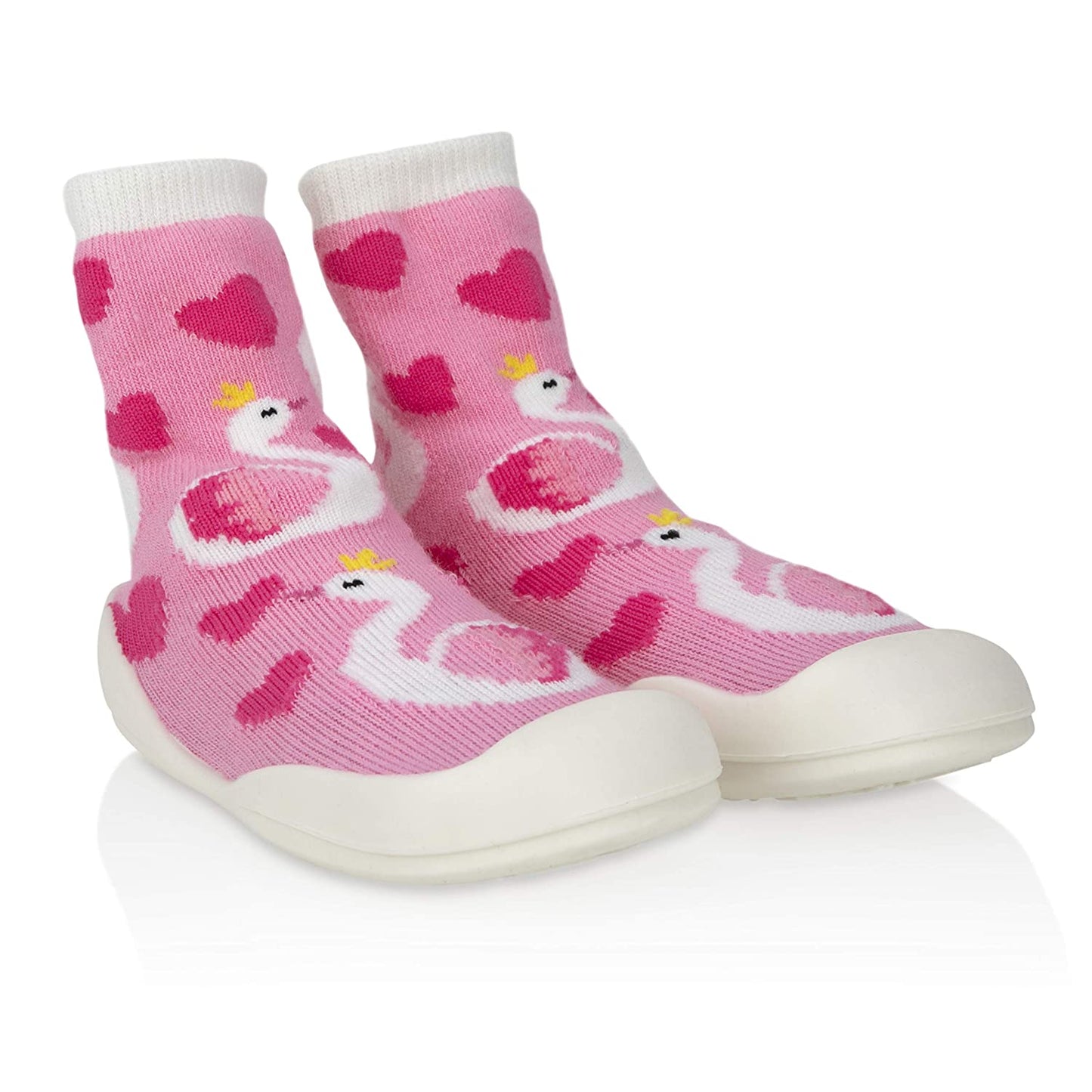 Nuby Snekz Comfortable Rubber Sole Sock Shoes for First Steps
