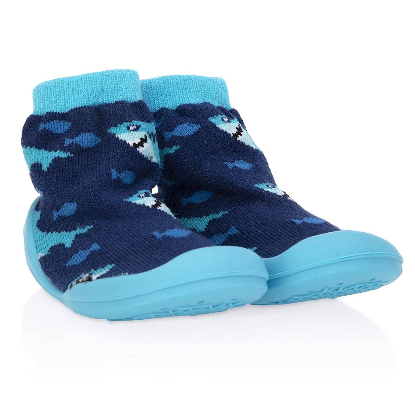 Nuby Snekz Comfortable Rubber Sole Sock Shoes for First Steps