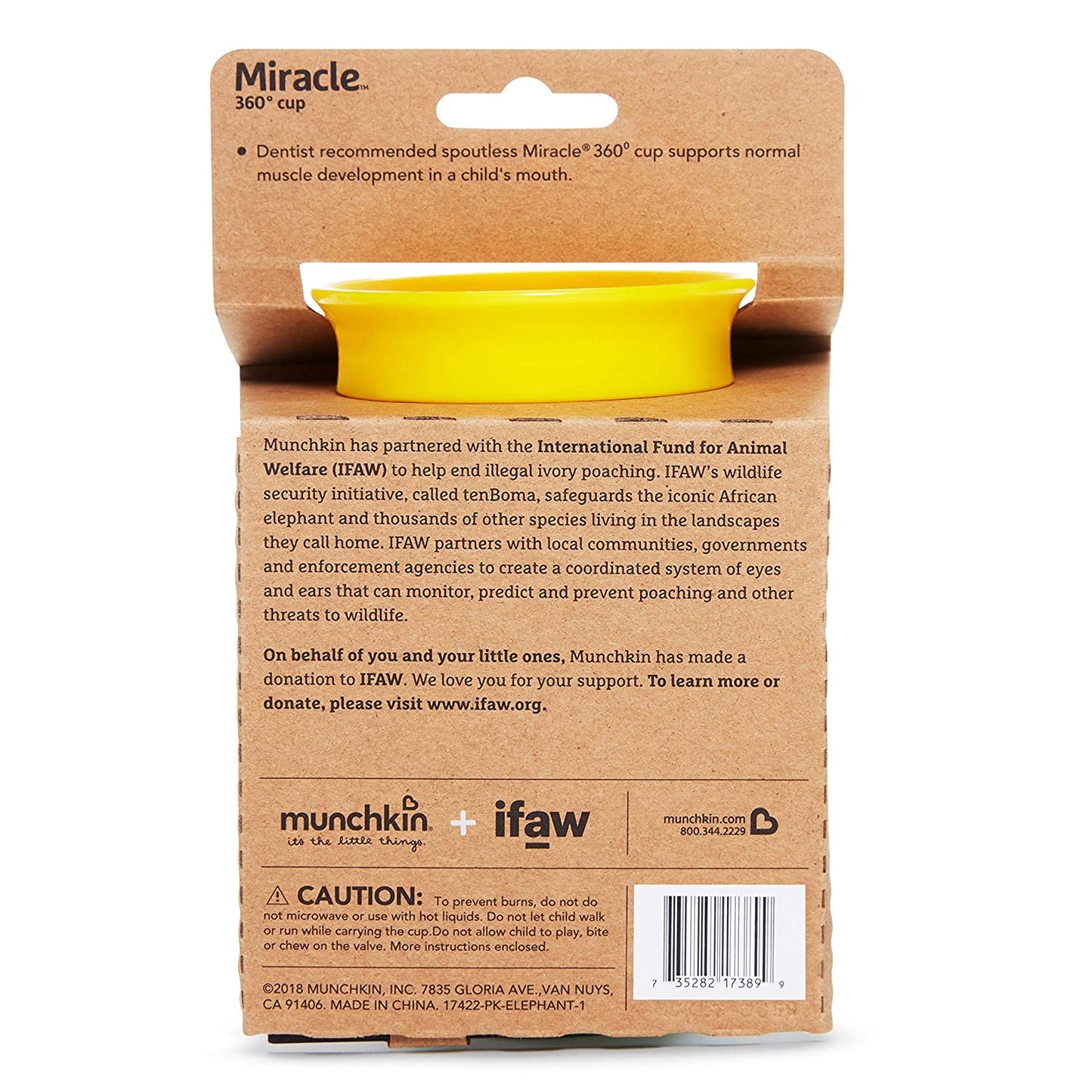 Munchkin Miracle 360 Wildlove Sippy Cup
