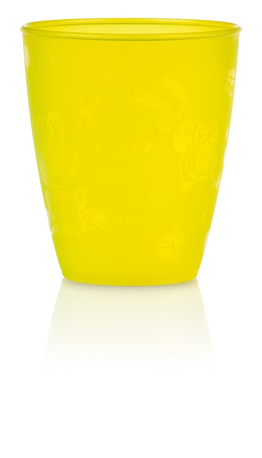 Nuby Fun Drinking Tumblers, Colors May Vary, 10 Oz, 4 Count