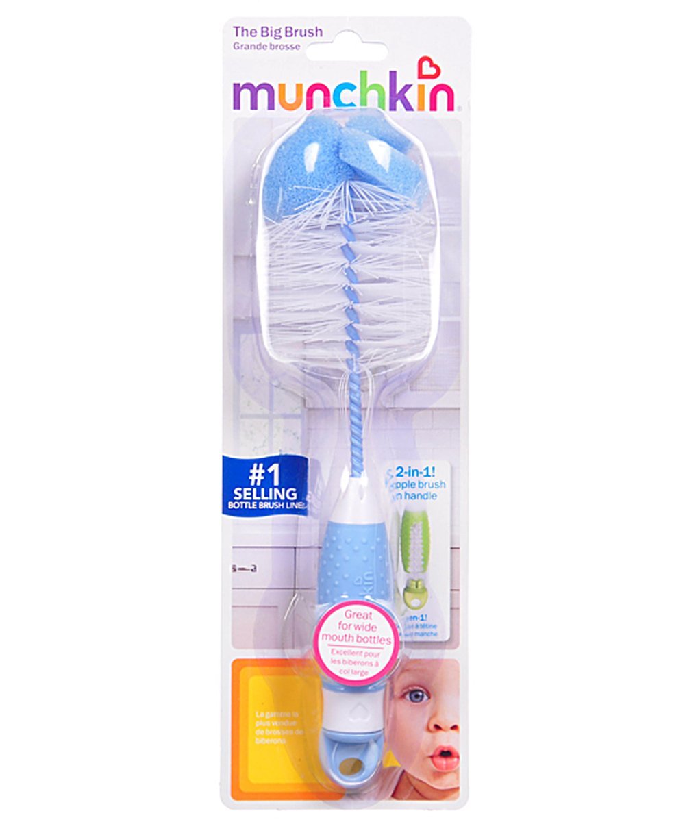 Munchkin "The Big Brush" Bottle Brush - blue, one size