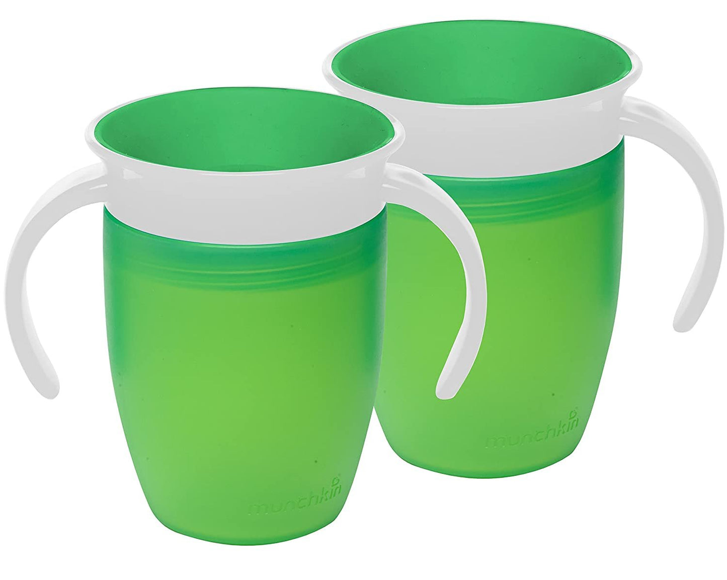 Munchkin Miracle 360 Trainer Cup, Pink, 7 Ounce, 2 Count