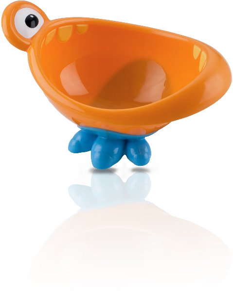 Nuby? 3-D Monster Feeding Bowl - CASE OF 24
