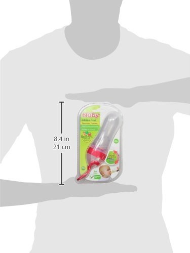 Nuby Garden Fresh Squeeze Feeder - 3 Ounce - Aqua