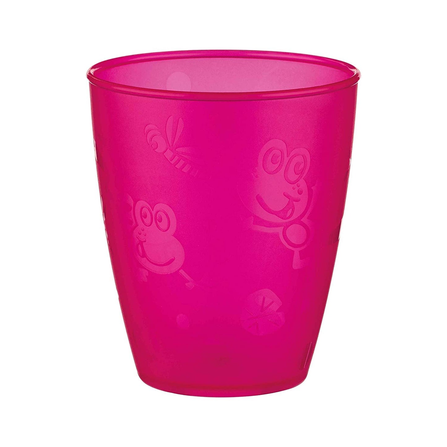 Nuby Fun Drinking Tumblers, Colors May Vary, 10 Oz, 4 Count