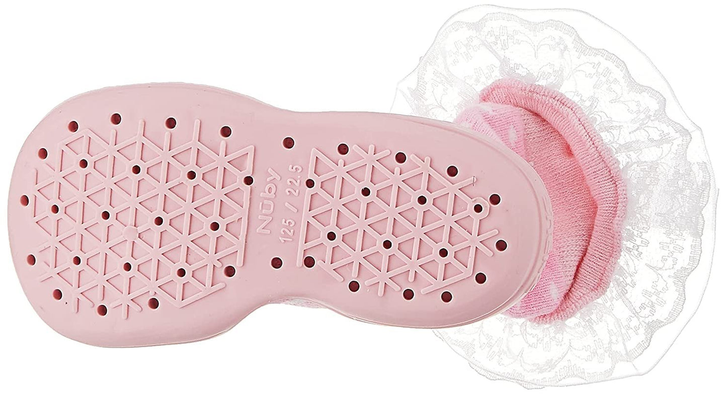 Nuby Snekz Comfortable Rubber Sole Sock Shoes for First Steps