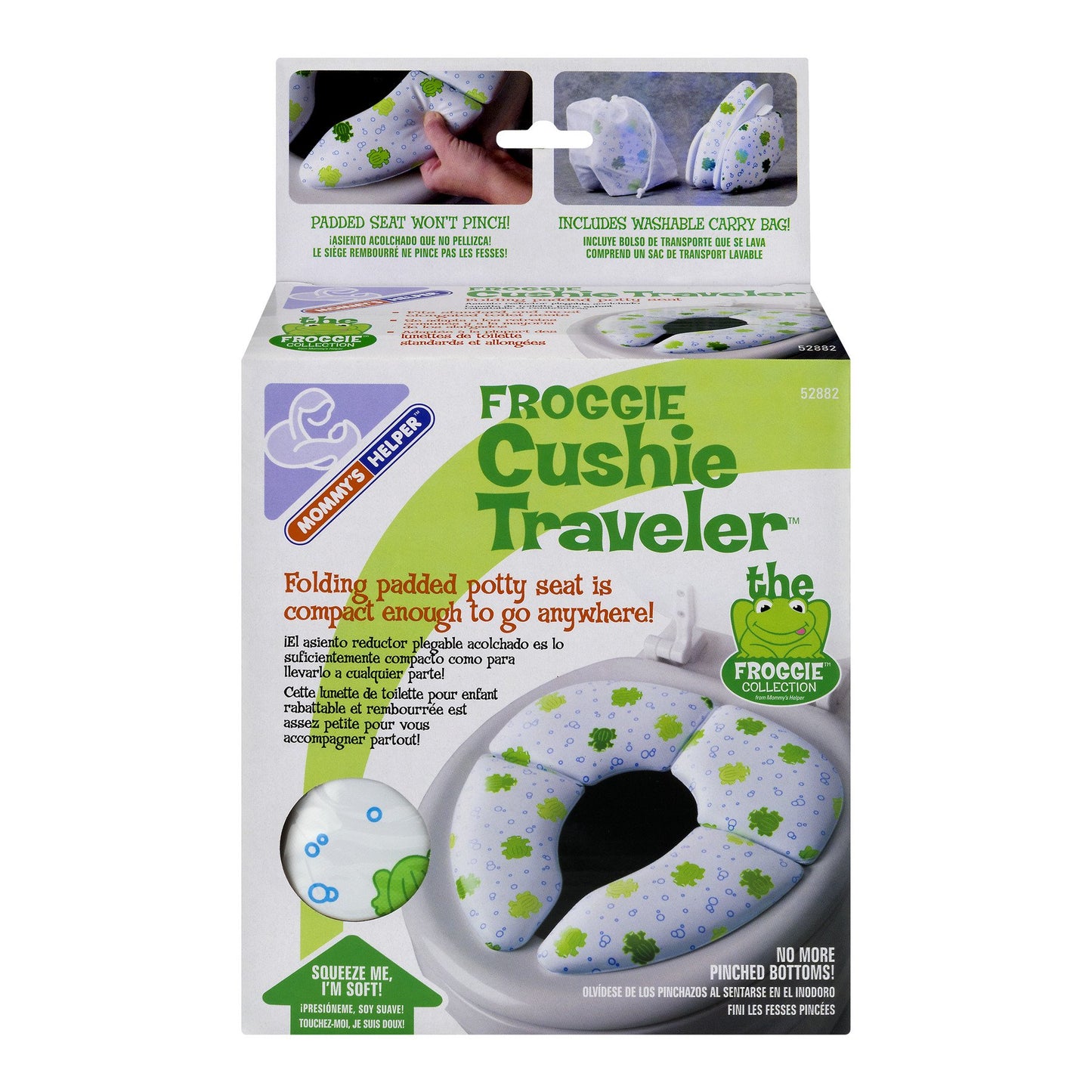 Mommy's Helper Froggie Cushie Traveler, 1.0 CT