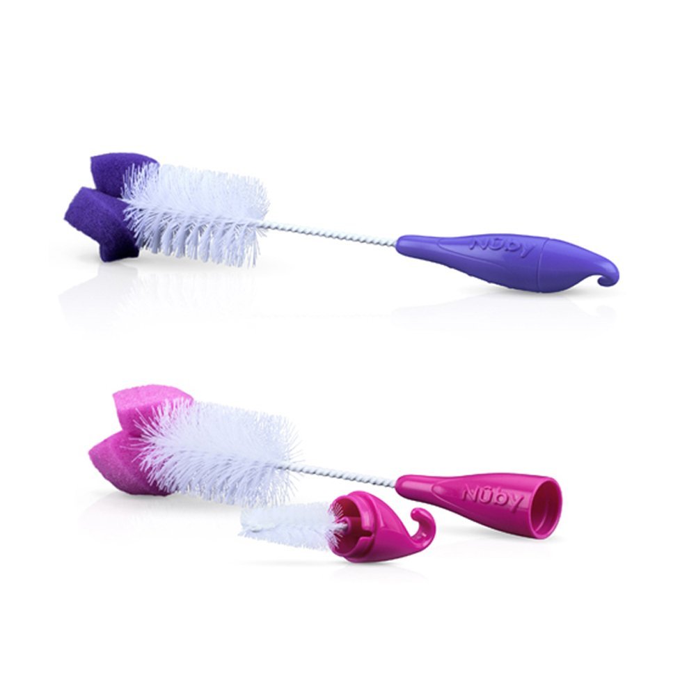 Nuby Bottle & Nipple Brush 2-Pack