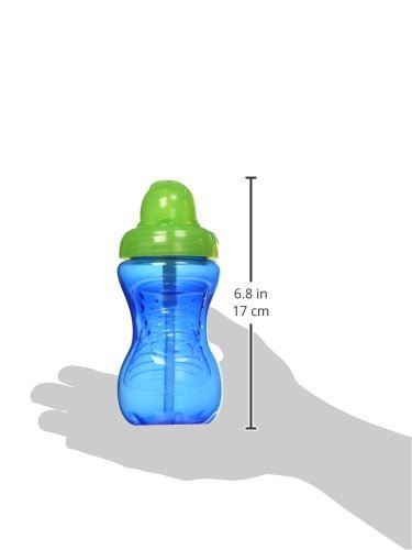 Nuby No-Spill Flip-It Cup, 10 Ounce, Colors May Vary