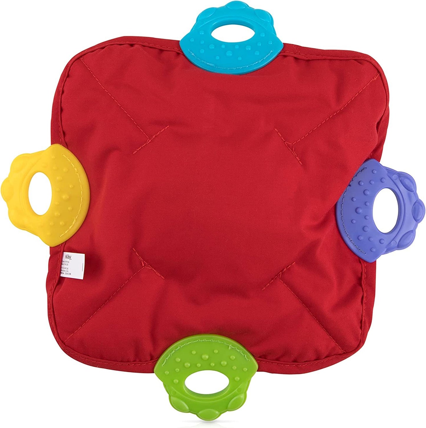 Nuby Teething Blankie - Characters May Vary