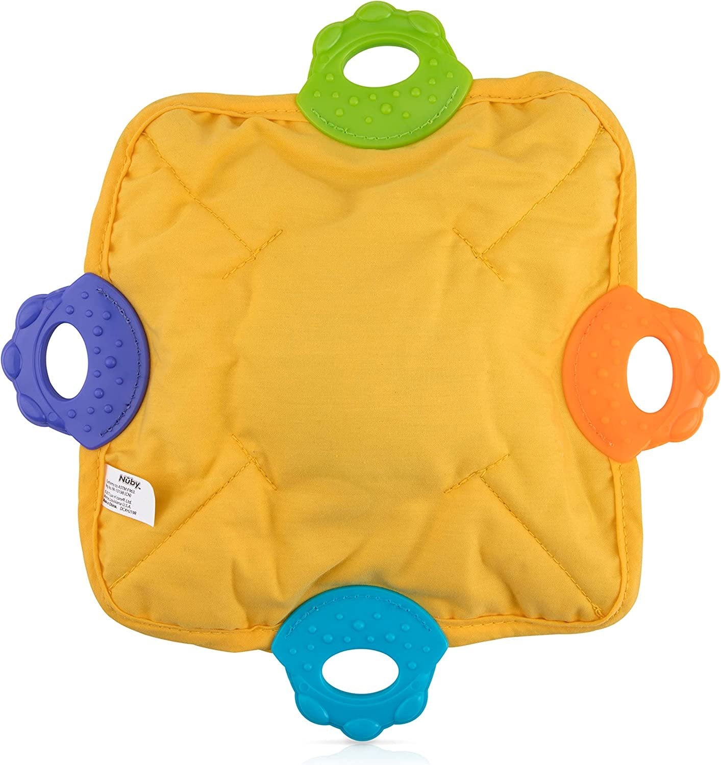 Nuby Teething Blankie - Characters May Vary