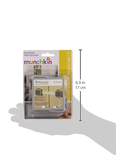 Munchkin Xtraguard Dual Action Multi Use Latches, 2 Count