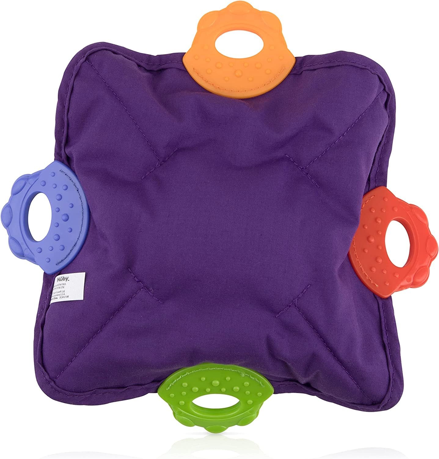 Nuby Teething Blankie - Characters May Vary