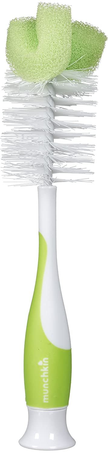 Munchkin 2-in-1! Bottle & Nipple Brush, 1.0 CT