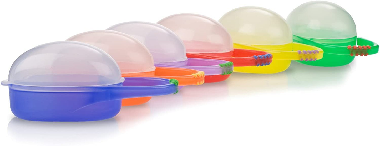 Nuby Paci-Cradle Pacifier Box, Colors May Vary