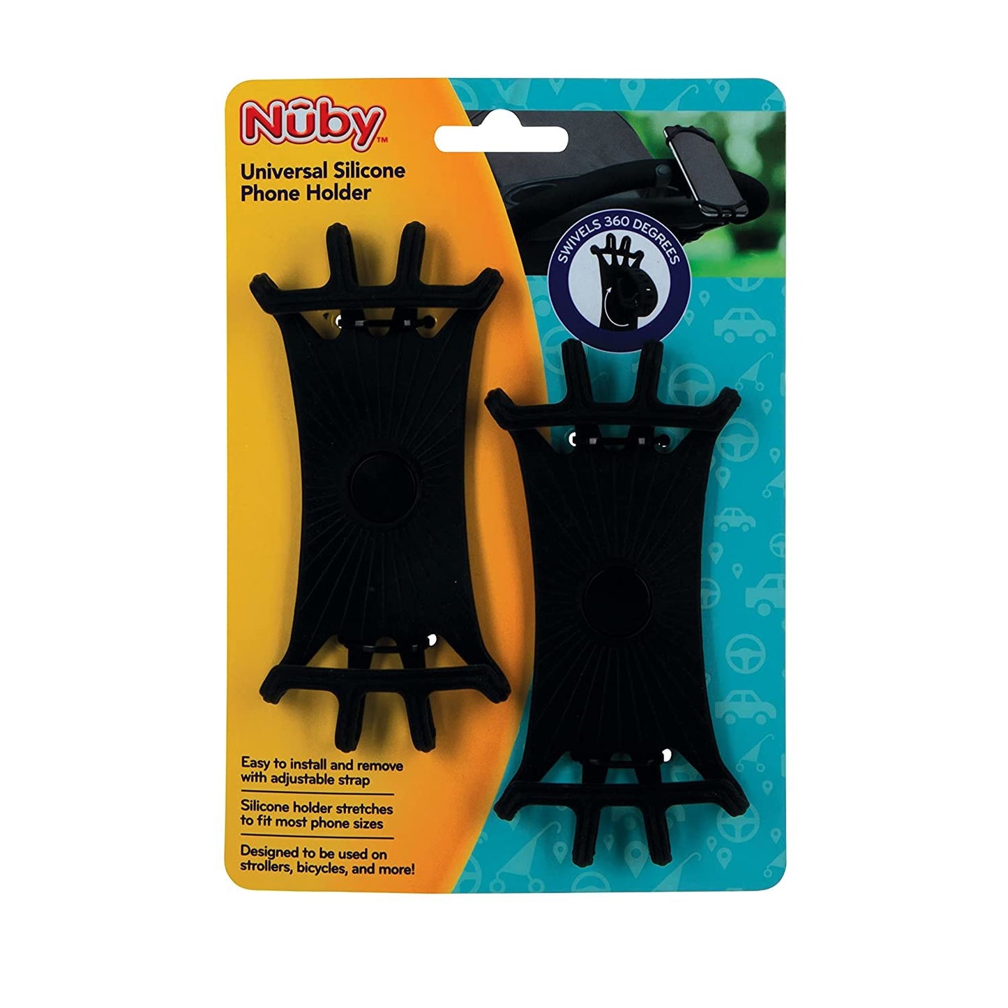 NUBY Universal Silicone Phone Holder