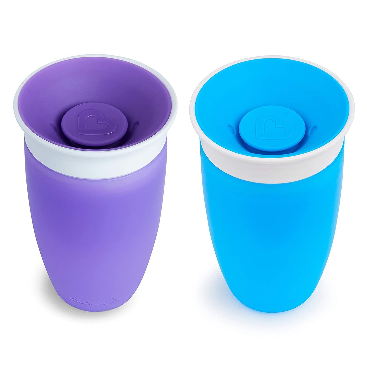 Munchkin Miracle 360 Degree Sippy Cup, 10oz, Blue/Green, 2 Pack