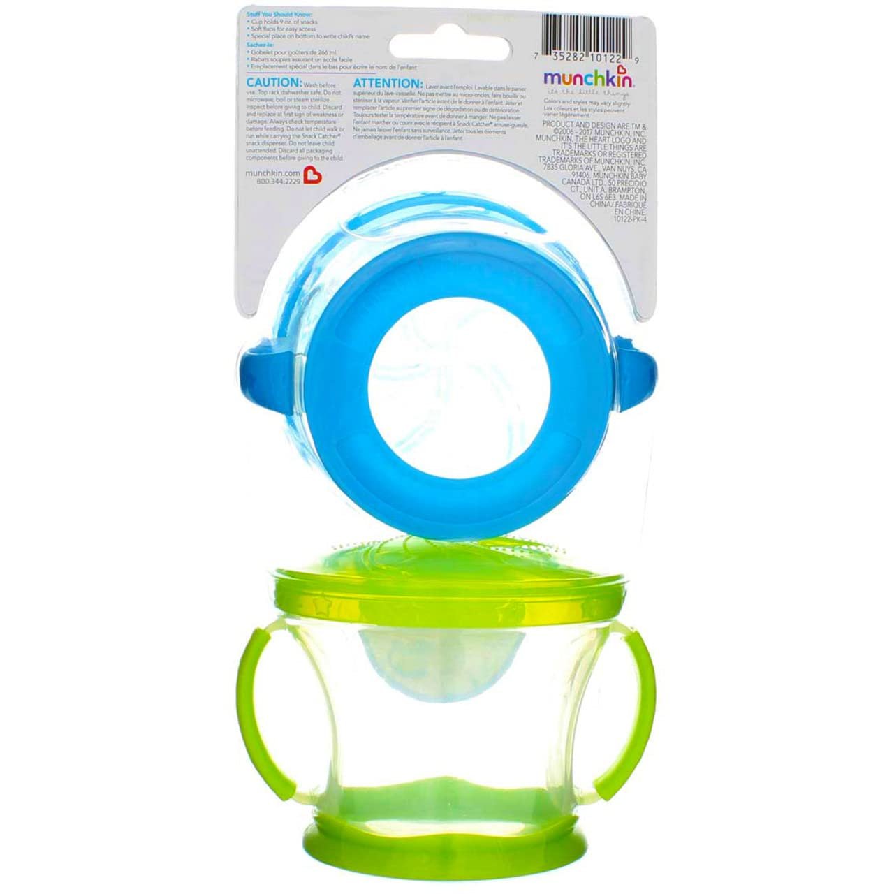 Munchkin Snack Catchers 2 Count Assorted Colors