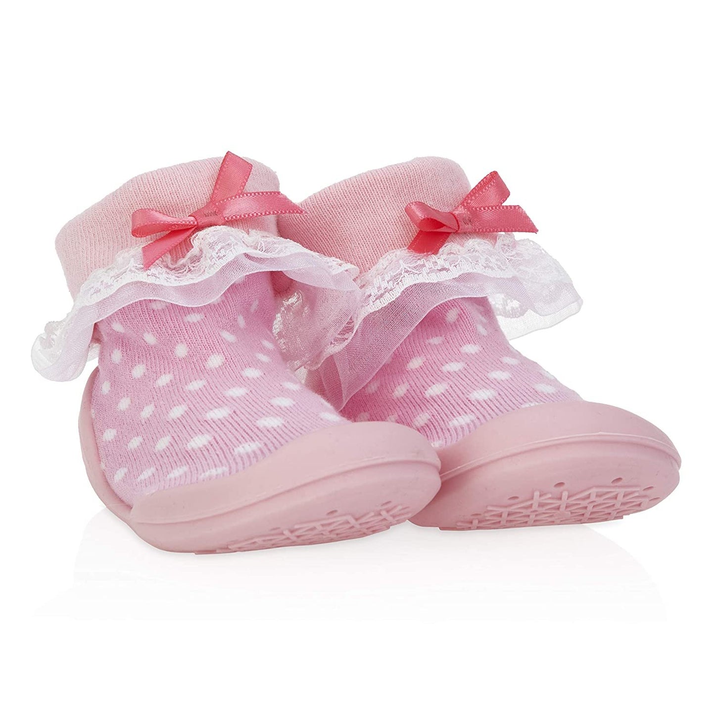 Nuby Snekz Comfortable Rubber Sole Sock Shoes for First Steps