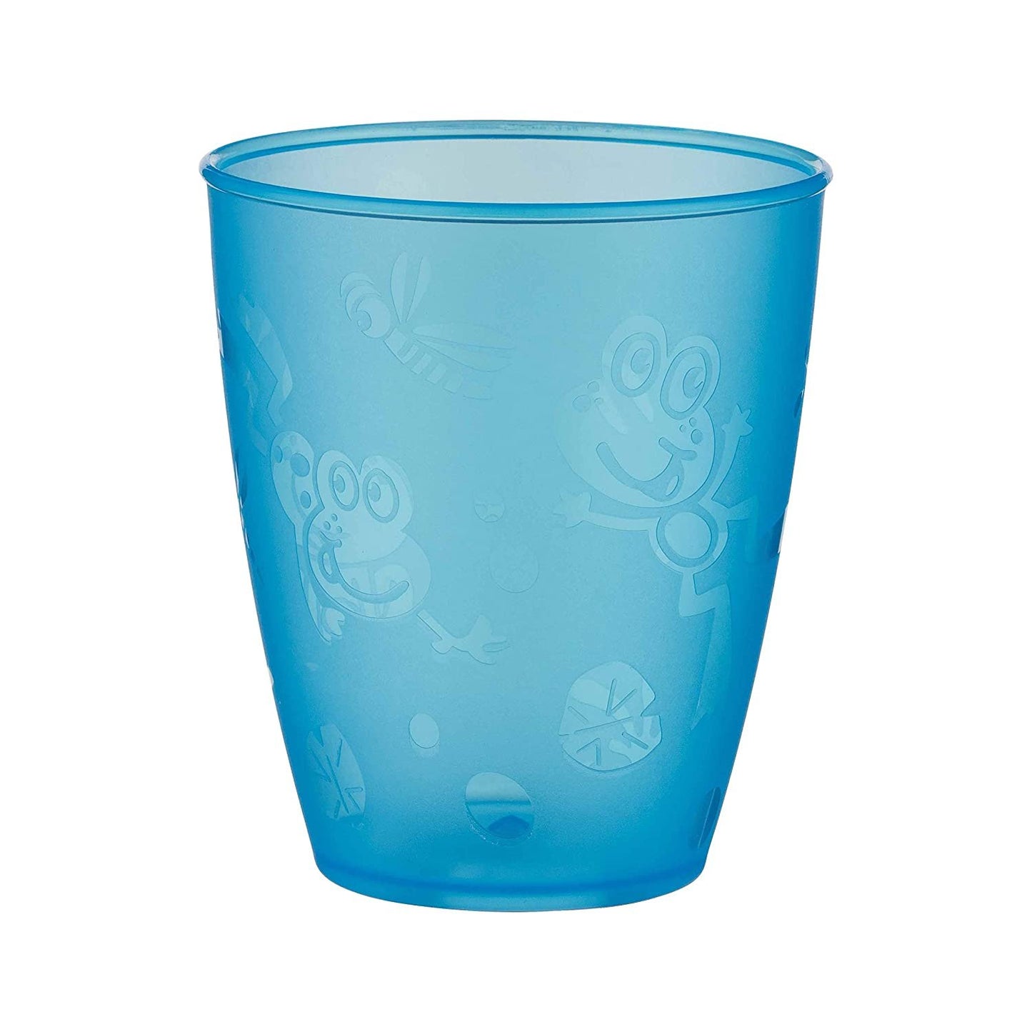 Nuby Fun Drinking Tumblers, Colors May Vary, 10 Oz, 4 Count