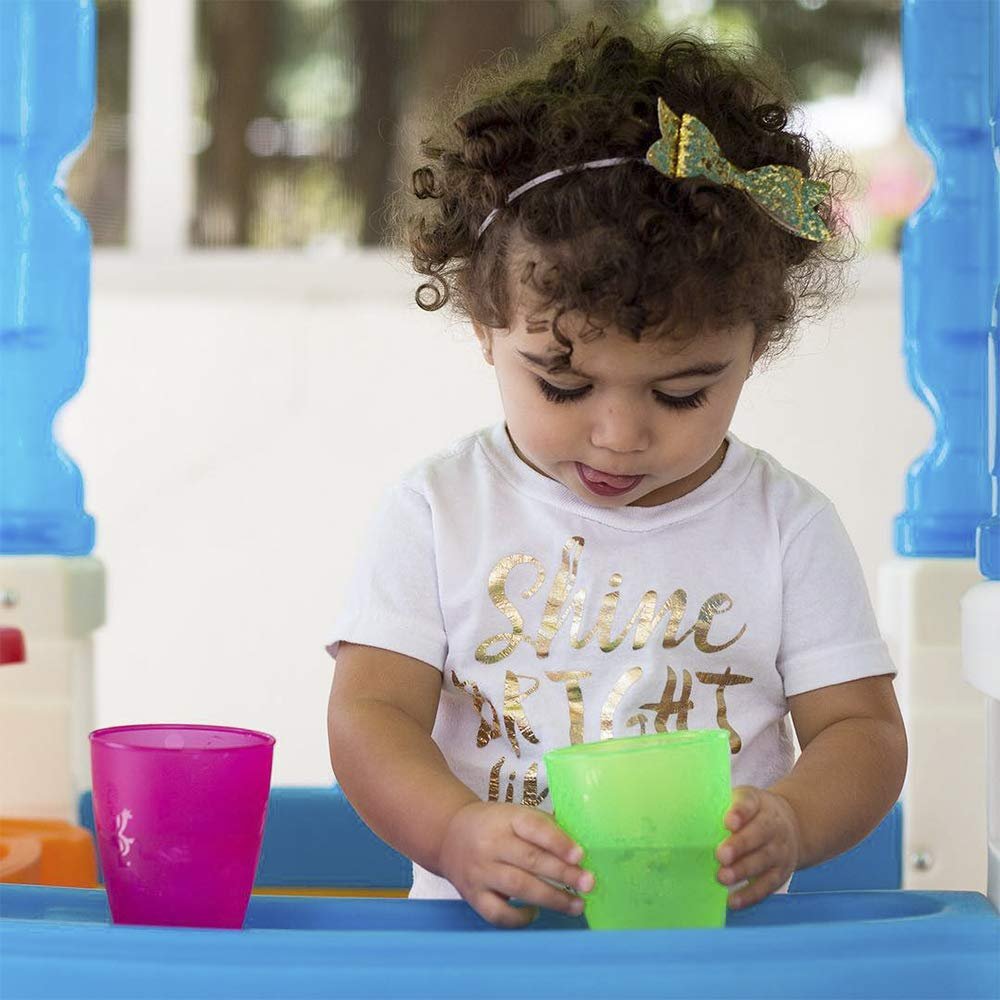 Nuby Fun Drinking Tumblers, Colors May Vary, 10 Oz, 4 Count