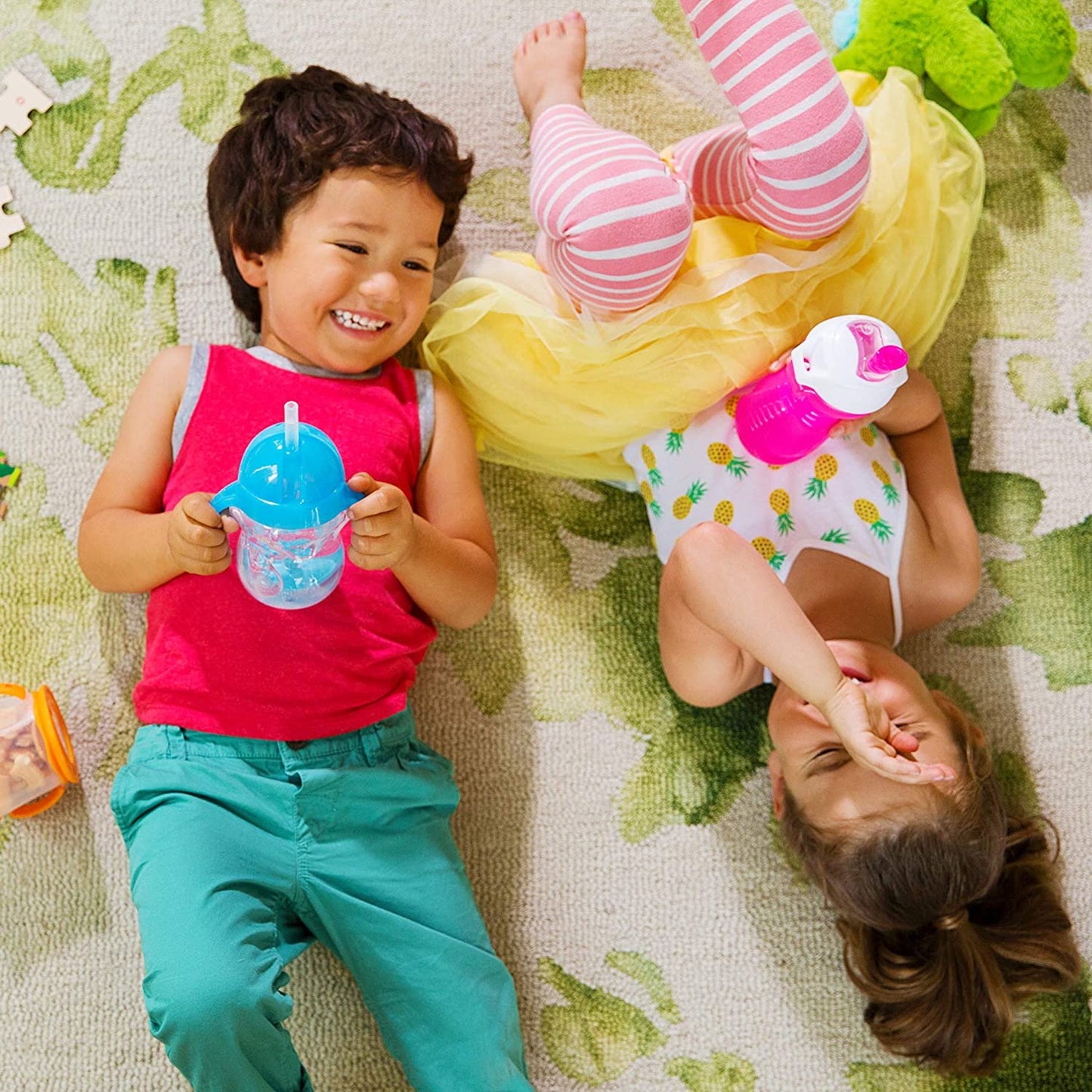 Munchkin Click Lock Any Angle Weighted 2 Piece Straw Cup