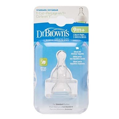 Dr. Brown's Original Nipple, Y-Cut 9m+, by Dr. Brown's